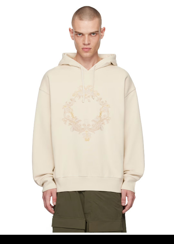 【おすすめ人気！】 Givenchy ベージュ バロック フーディ