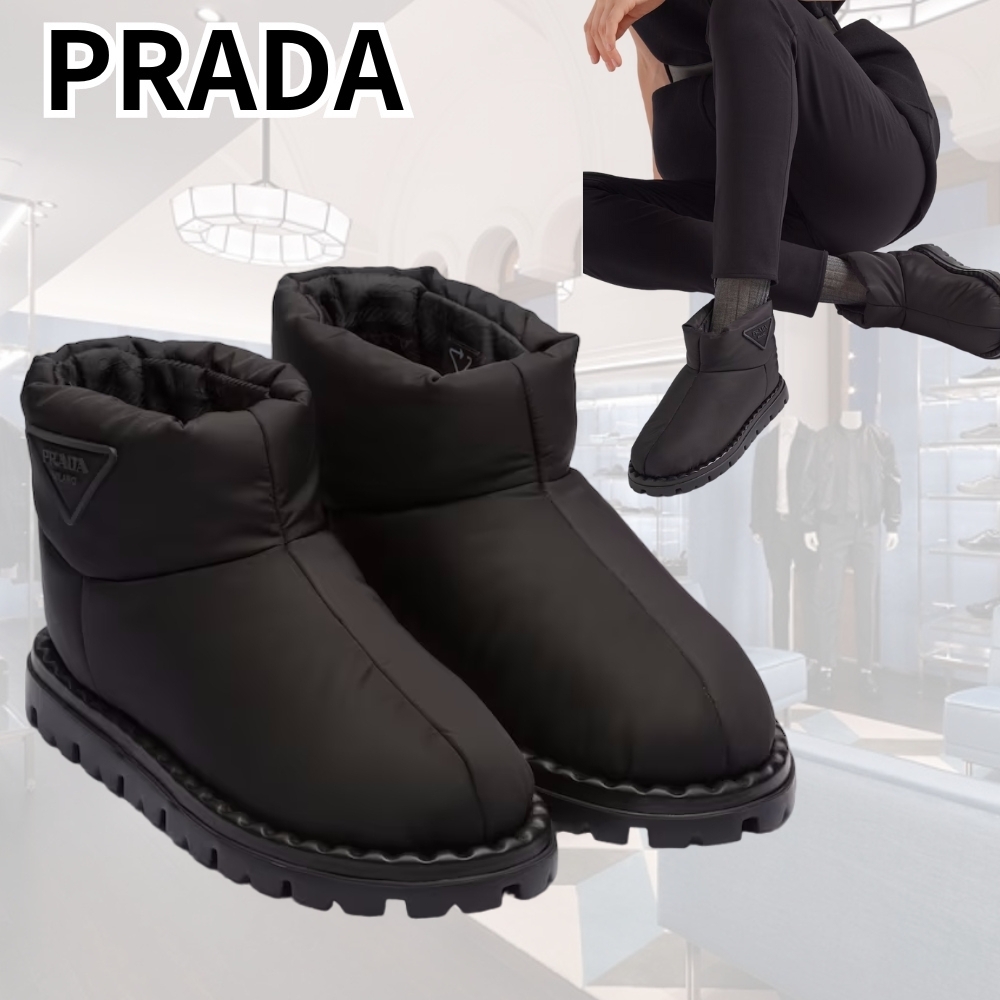 PRADA*最先端のテクノロジーが融合した一足*リナイロンブーティ