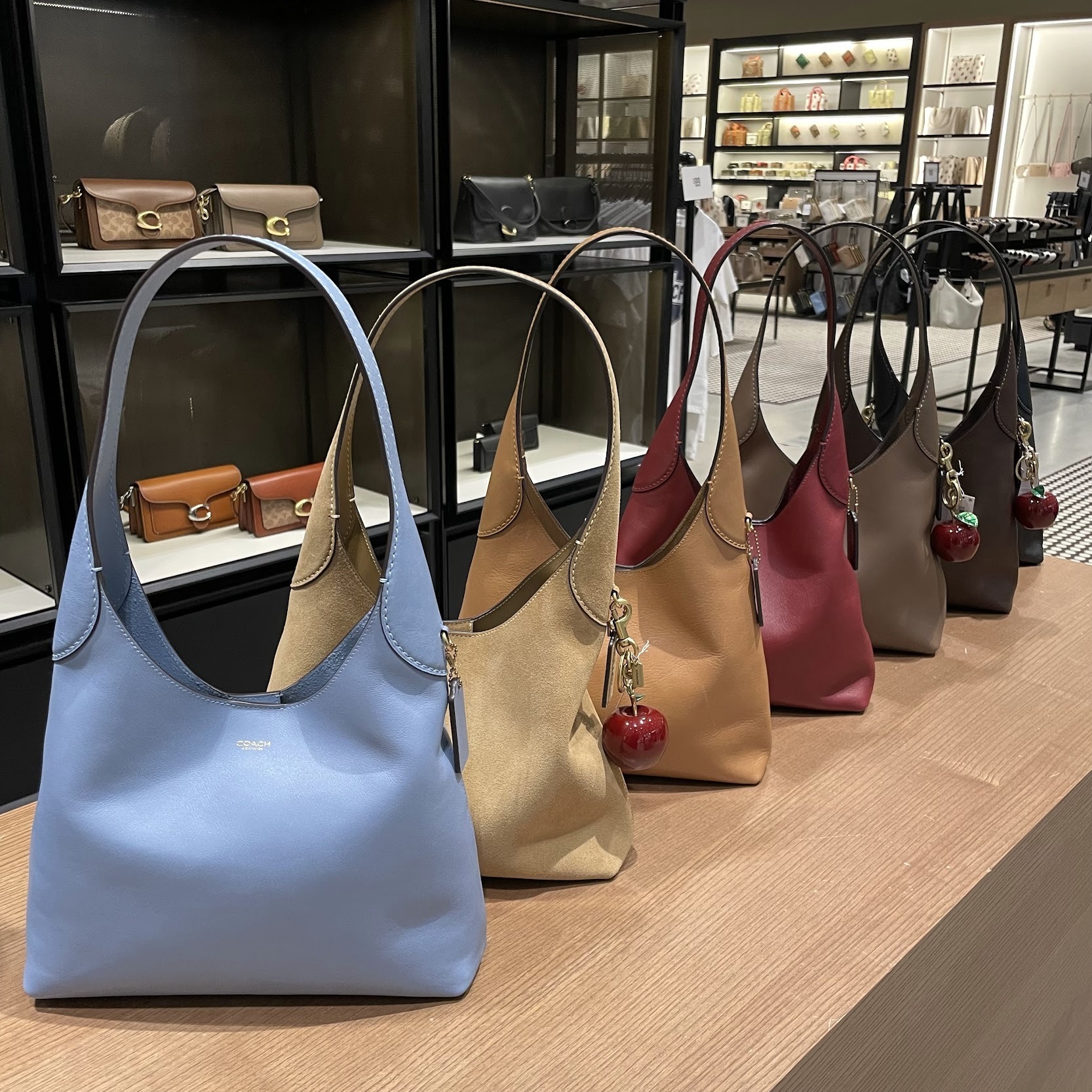 新作 上質レザー COACH★ブルックリン ショルダー バッグ CU068