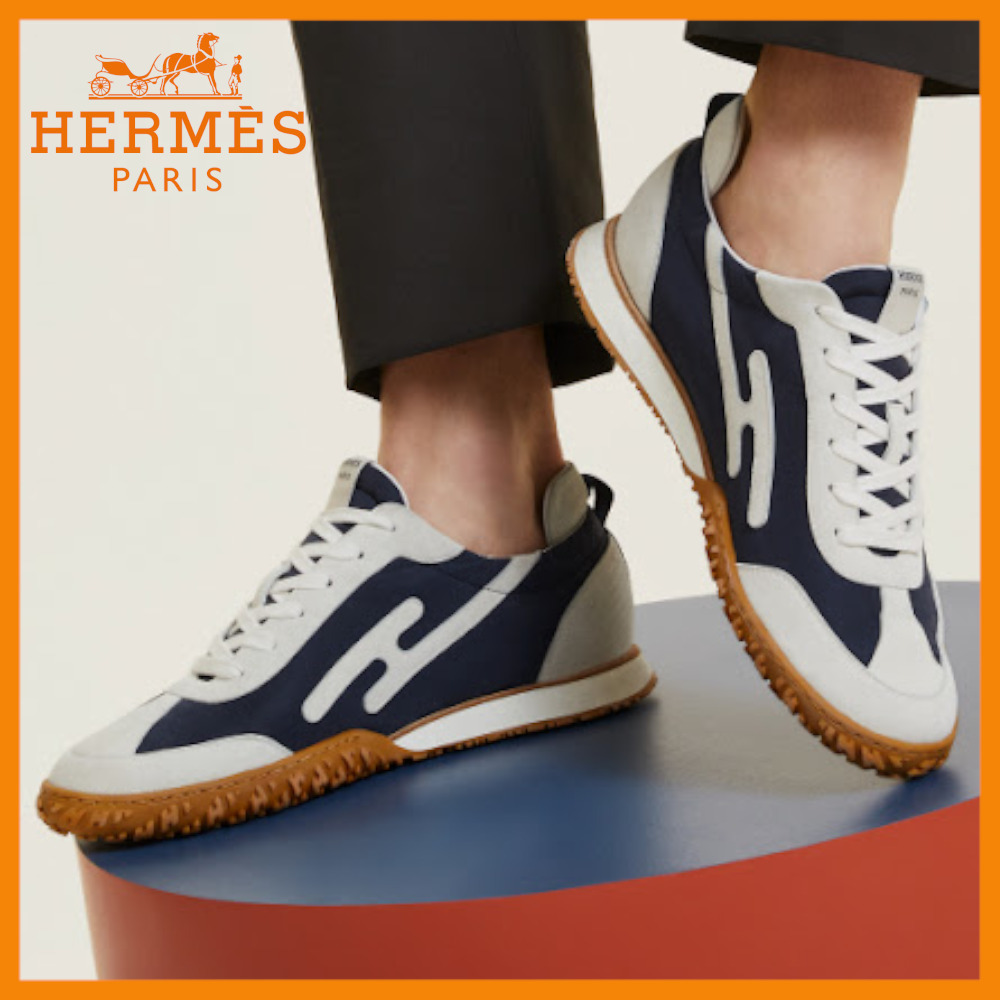 【大胆なレトロ観♪】HERMES スニーカー