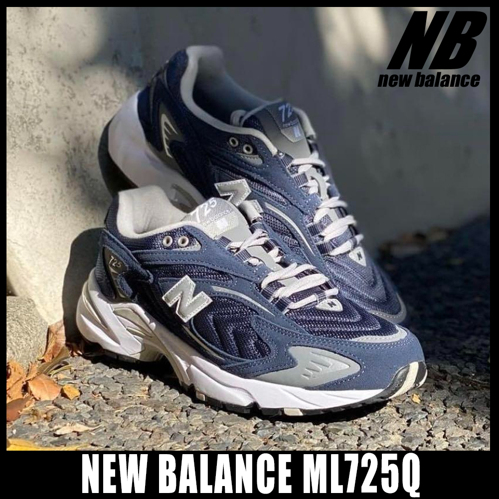 ◆正規品◆NEW BALANCE ML725Q NAVY◆関税/送料無料◆男女共用◆