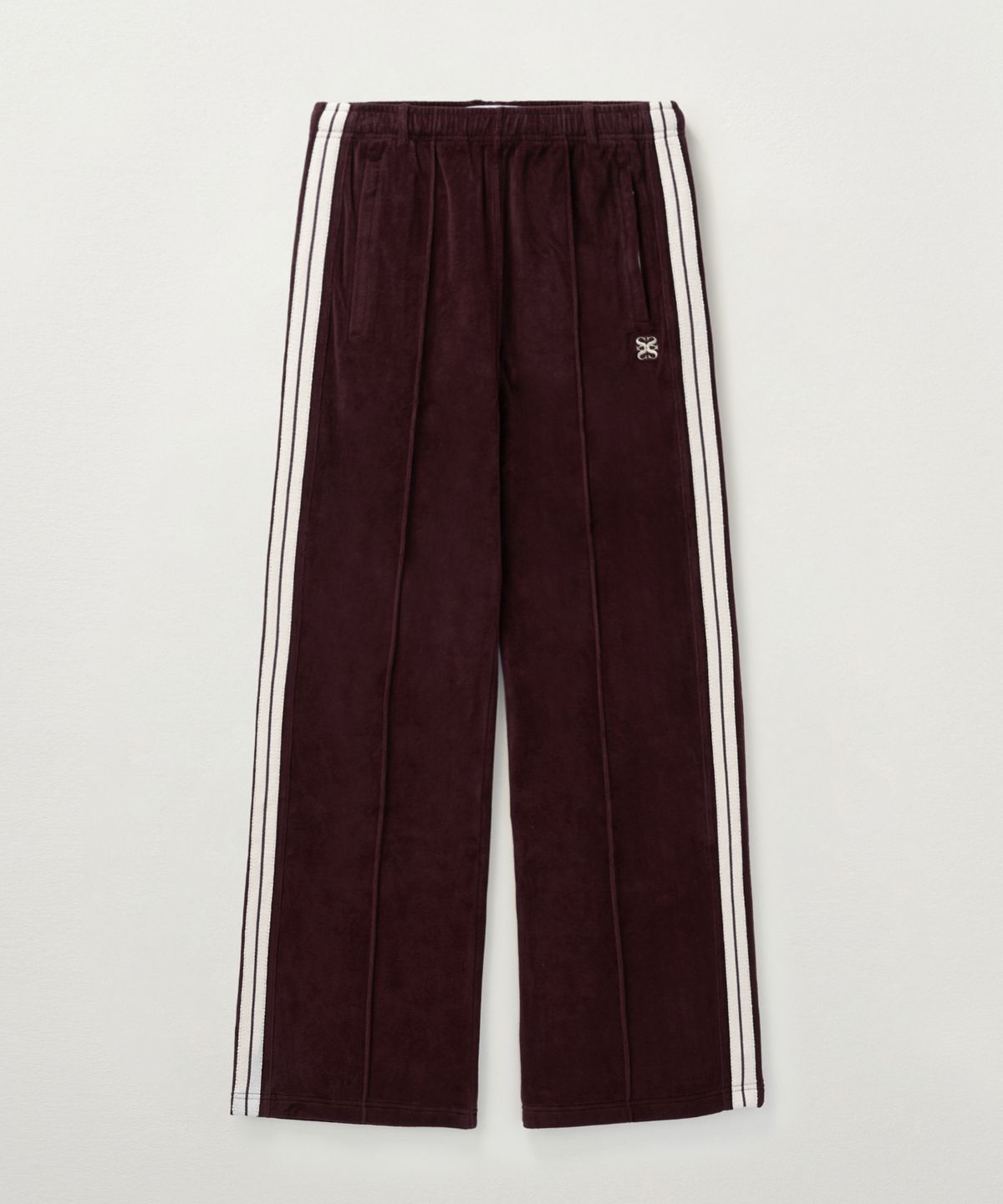 【SATUR】 (W) Lawton Velour Track Pants /追跡付 SATUR】 (W) Lawton Velour Track Pants /追跡付