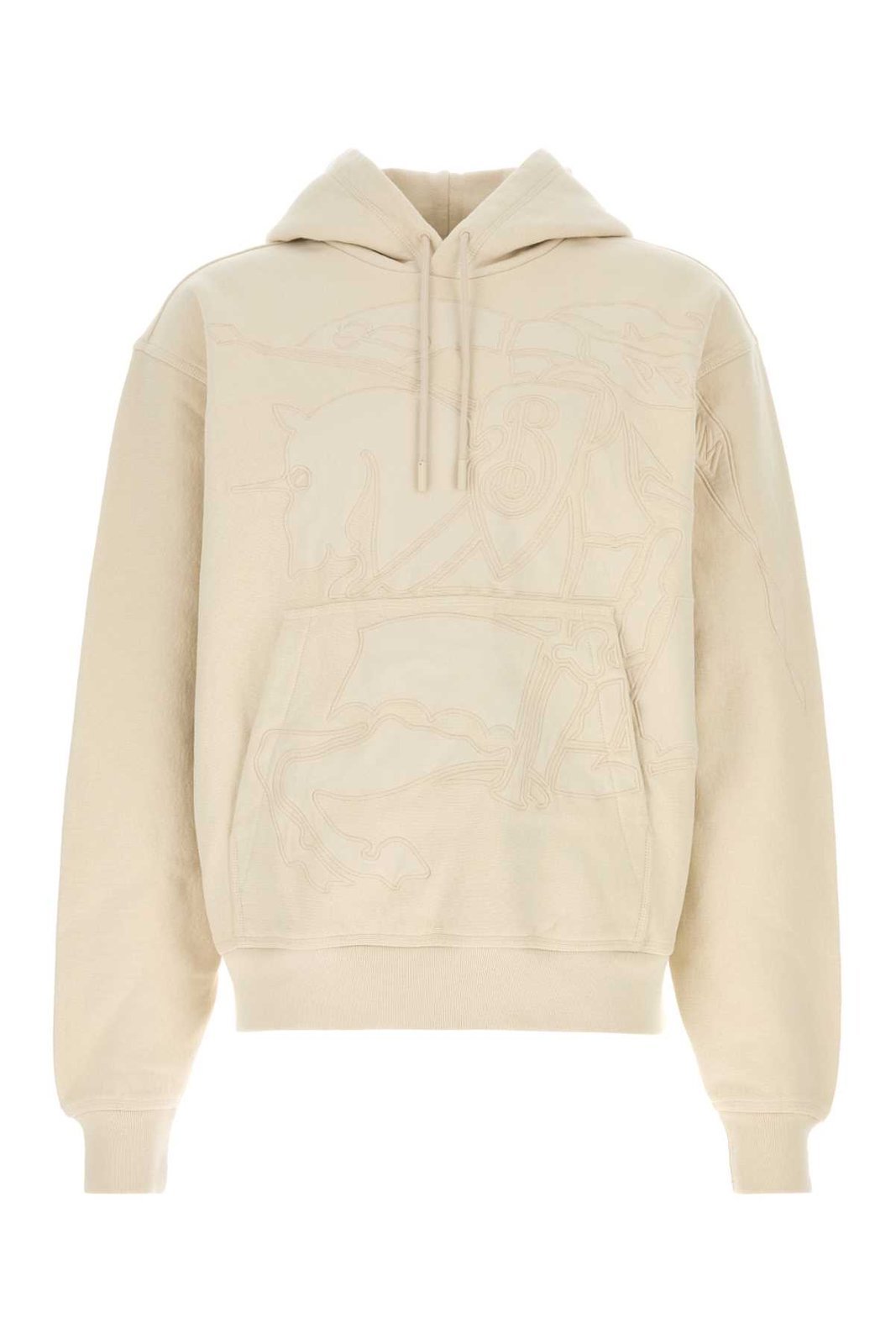 BURBERRY EKD モチーフ ドローストリング パーカー