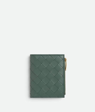 【Bottega Veneta】 インテレチャート スモール ジッパー財布 BOTTEGA VENETA イントレチャート ジップ付きスモールウォレット