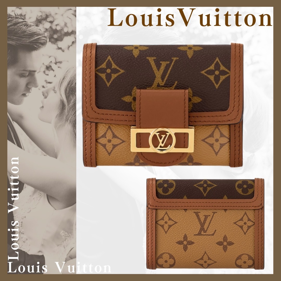 【ミニ財布】◆LouisVuitton◆ポルトフォイユ・ドーフィーヌ