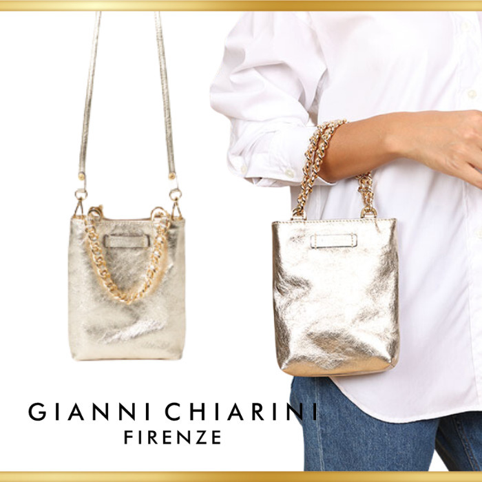 【GIANNI CHIARINI】カミッラ 2WAYバッグ