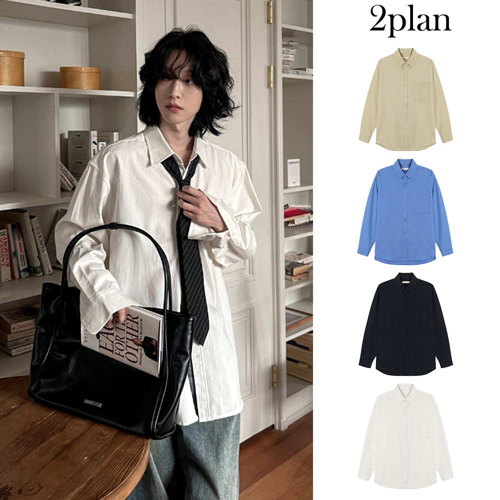 【2plan】HITZ OXFORD OVERFIT SHIRT