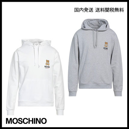 訳あり】【新品】MOSCHINO モスキーノ ホワイト パーカー ベア