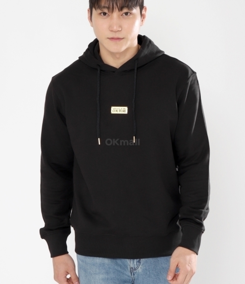 VERSACE｜HOOD/ZIP-UP (LOGO REGULAR FIT HOODY (77GAIT08 C