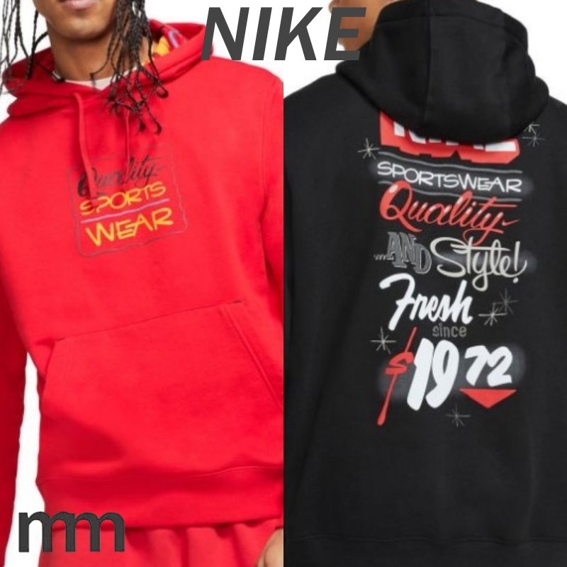 NIKE☆クラブフリースプルオーバーフーディ
