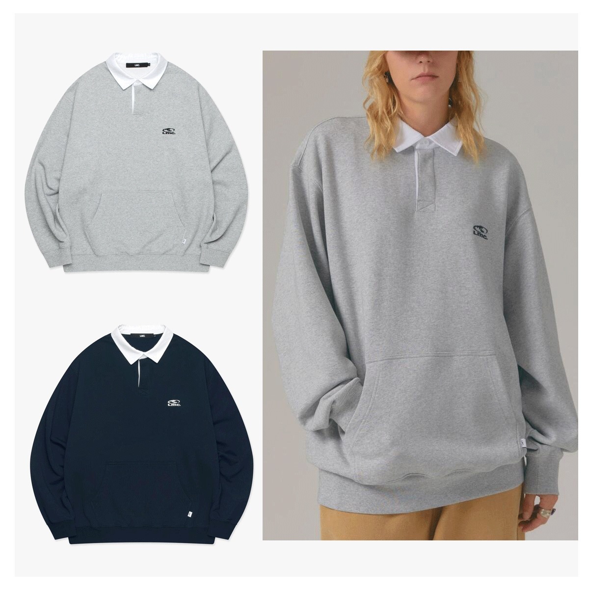 スウェット・トレーナー LMC OVAL COLLAR SWEATSHIRT SA228