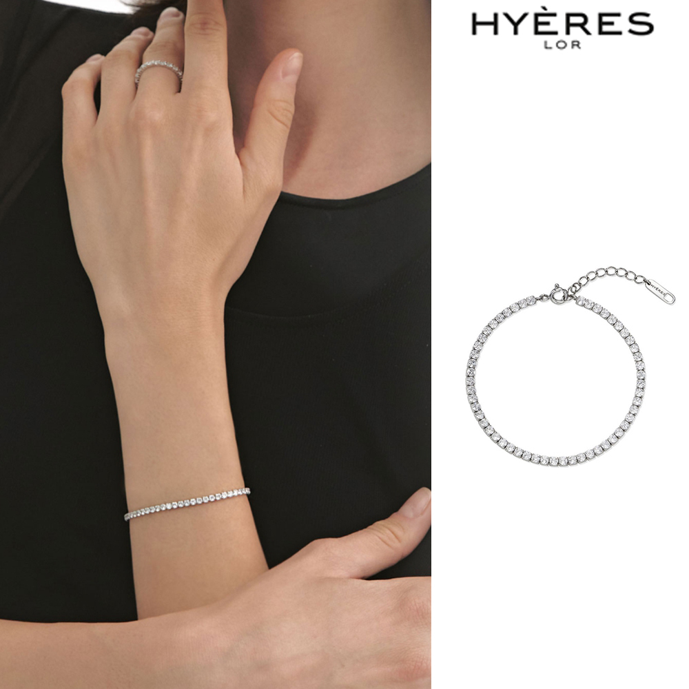 【HYERES LOR】24FW★ H edition SL (W) Tennis Bracelet 2.5mm