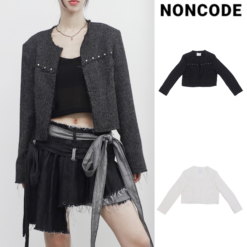 【NONCODE】Toa Stud Damage Jacket