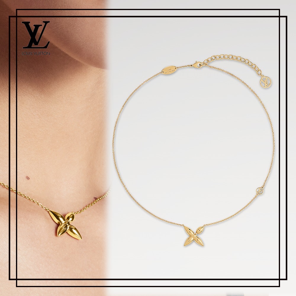 ＊ギフトにも＊【Louis Vuitton】ネックレス コリエ・ルイゼット