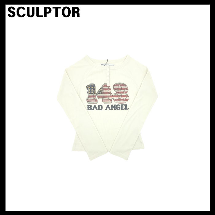 SCULPTOR（スカルプター）の「Flag Raglan T-shirt/フラッグ