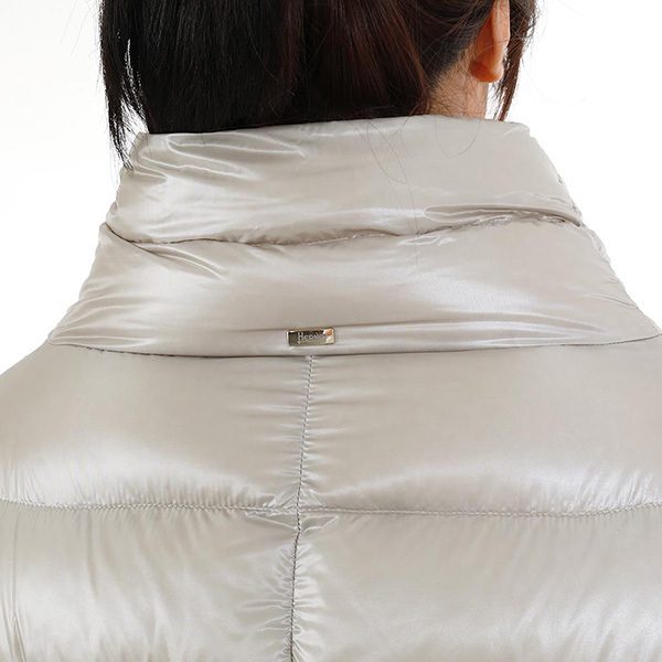 HERNO☆24FW MATILDE ハイネック パッド入りダウンコート グレー HERNO☆24FW MATILDE ハイネック パッド入りダウンコート グレー