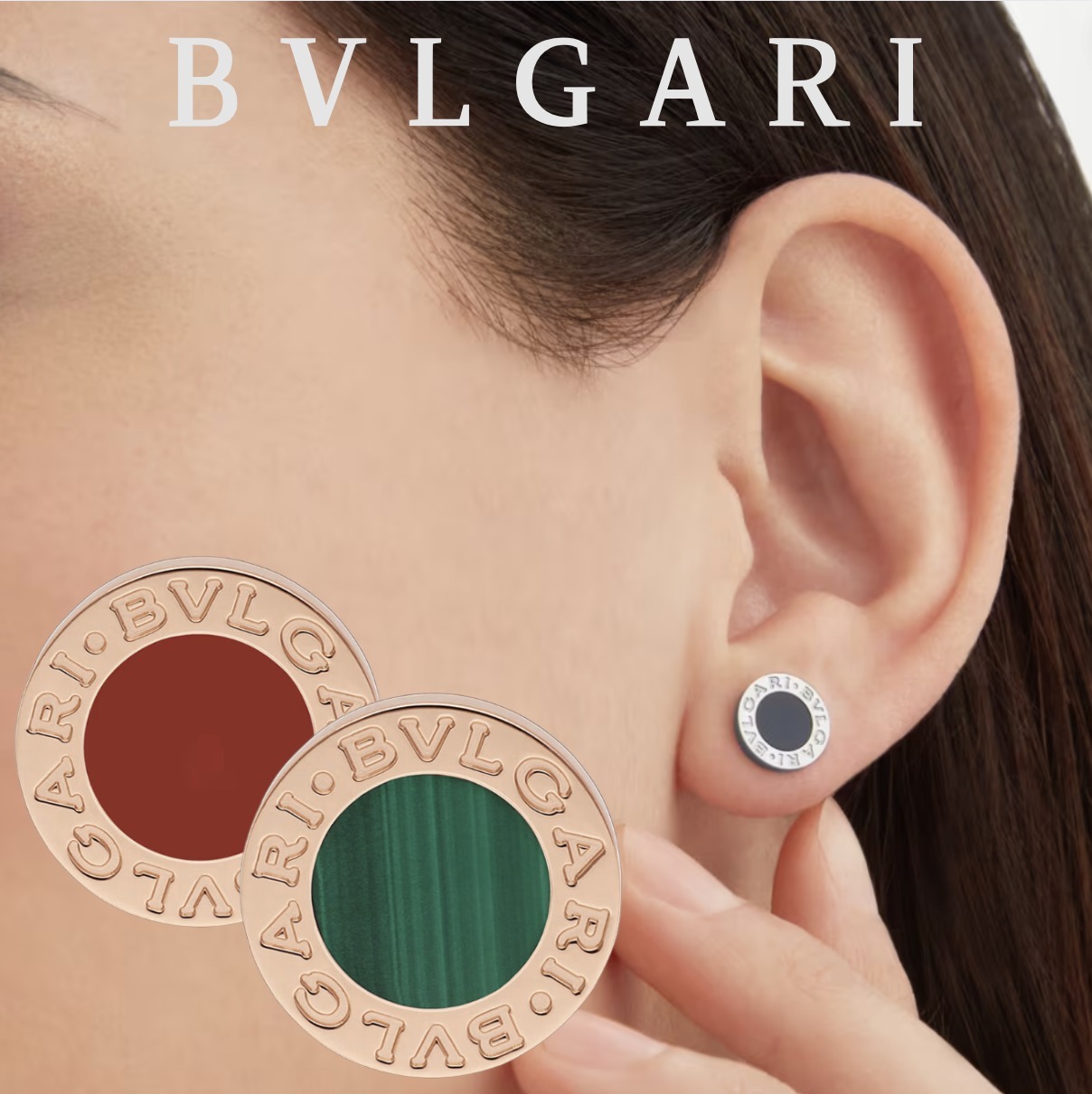 【BVLGARI】ブルガリ シングルイヤリング