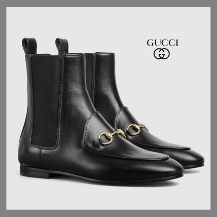 21.5cm GUCCI(グッチ) ショートブーツ・ブーティ(レディース