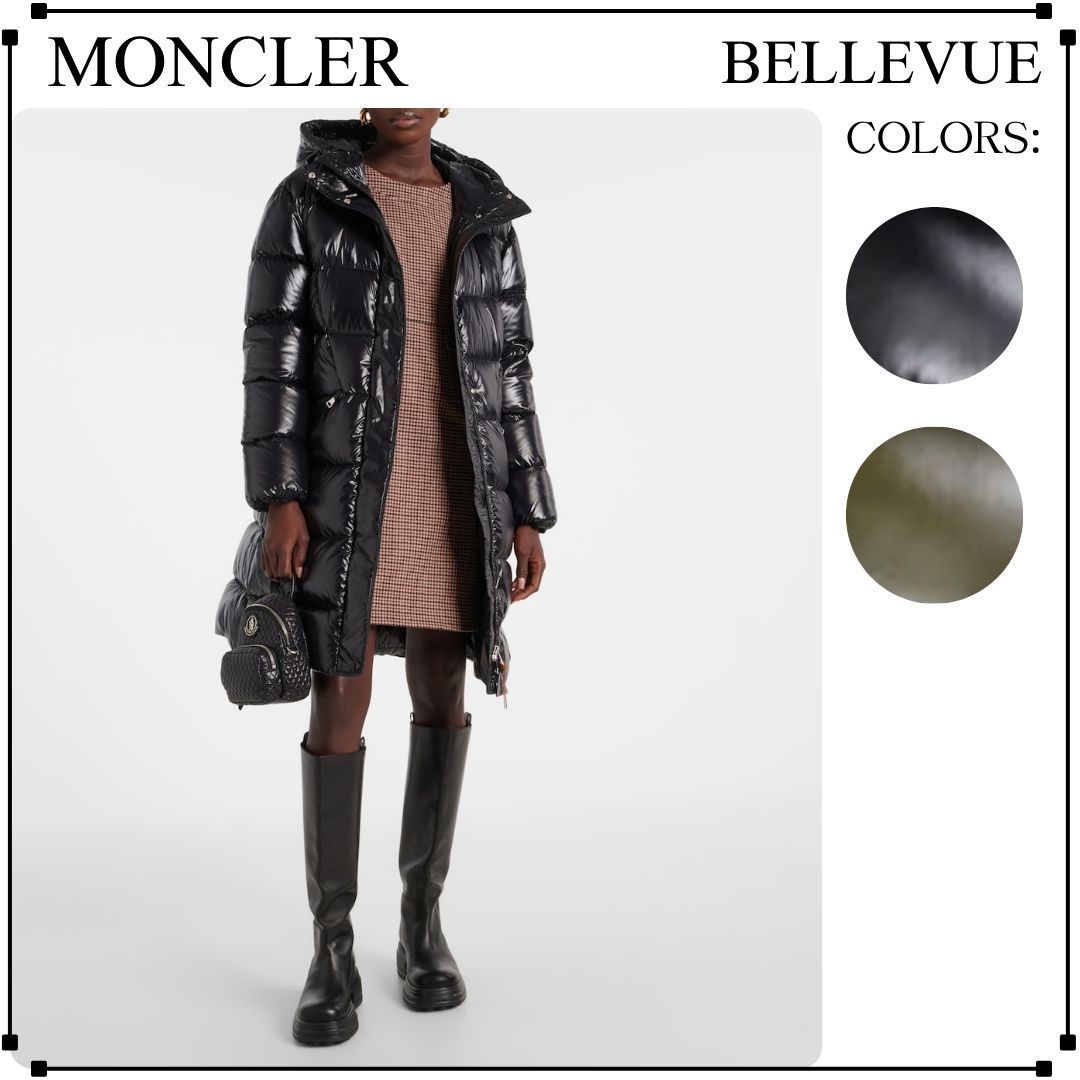 MONCLER BELLEVUEロングダウンジャケット