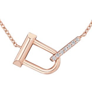 STONE HENgE/送料込み/関税込み U Lock 14K Necklace