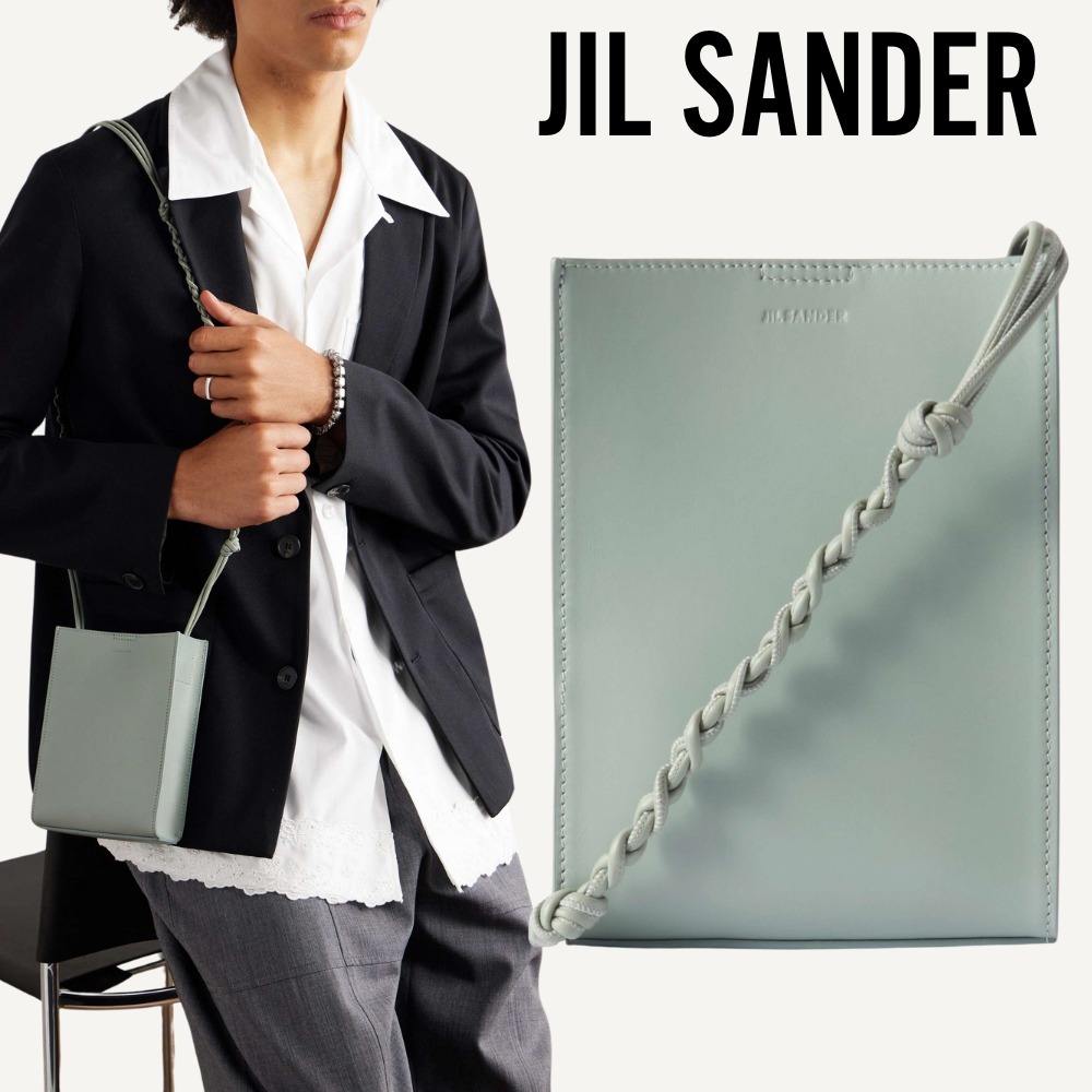 【JIL SANDER】Tangle レザー スモール メッセンジャーバッグ