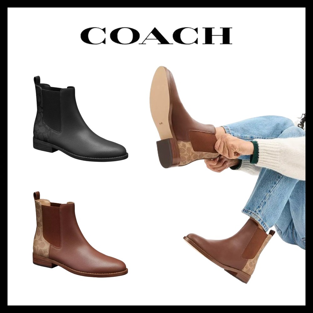 【COACH】Meredithブーティ 在庫確認下さい CW724 公式】コーチアウトレット | メレディス ブーティ・シグネチャー