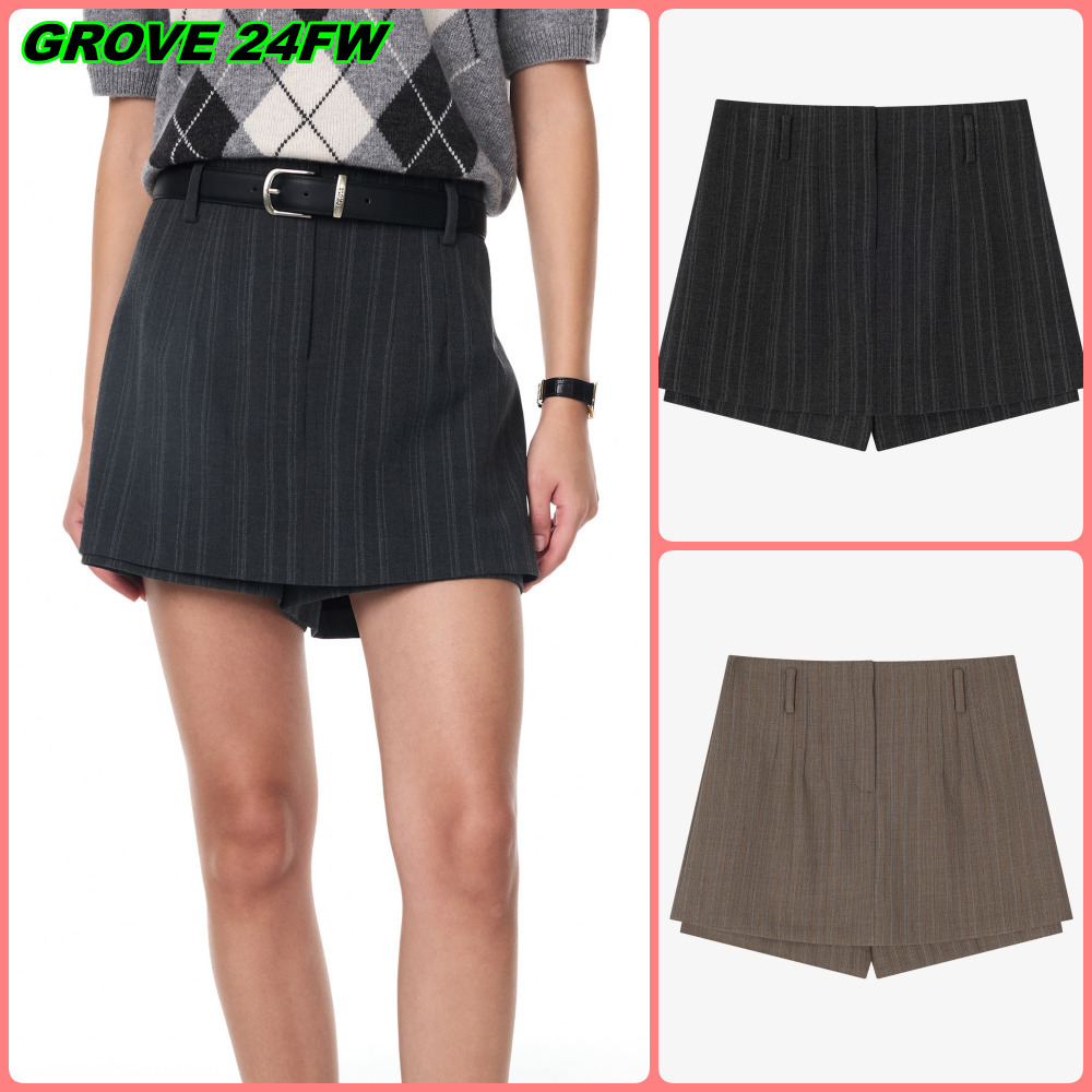 【GROVE】24FW LOUIS SKIRT-PANTS