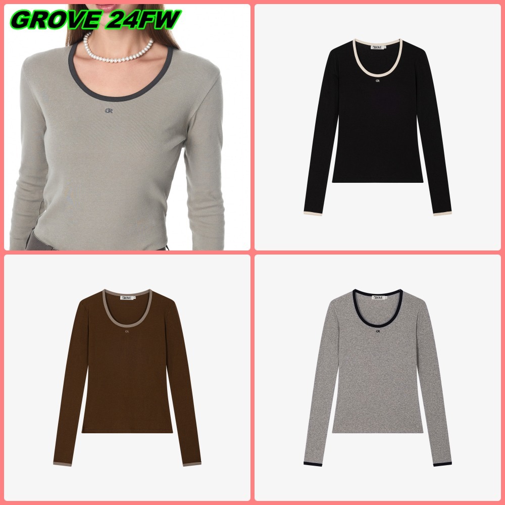 【GROVE】24FW PEBBLE T-SHIRTS