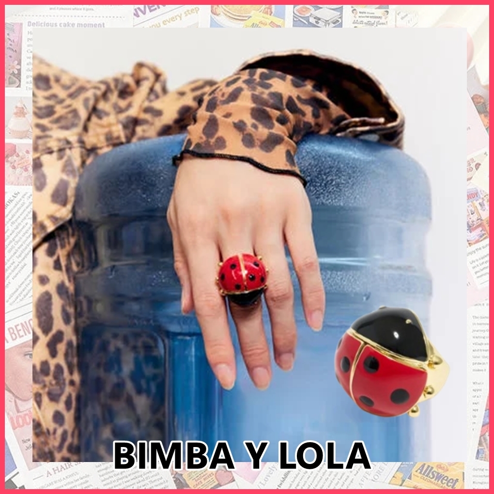【BIMBA Y LOLA】てんとう虫リング