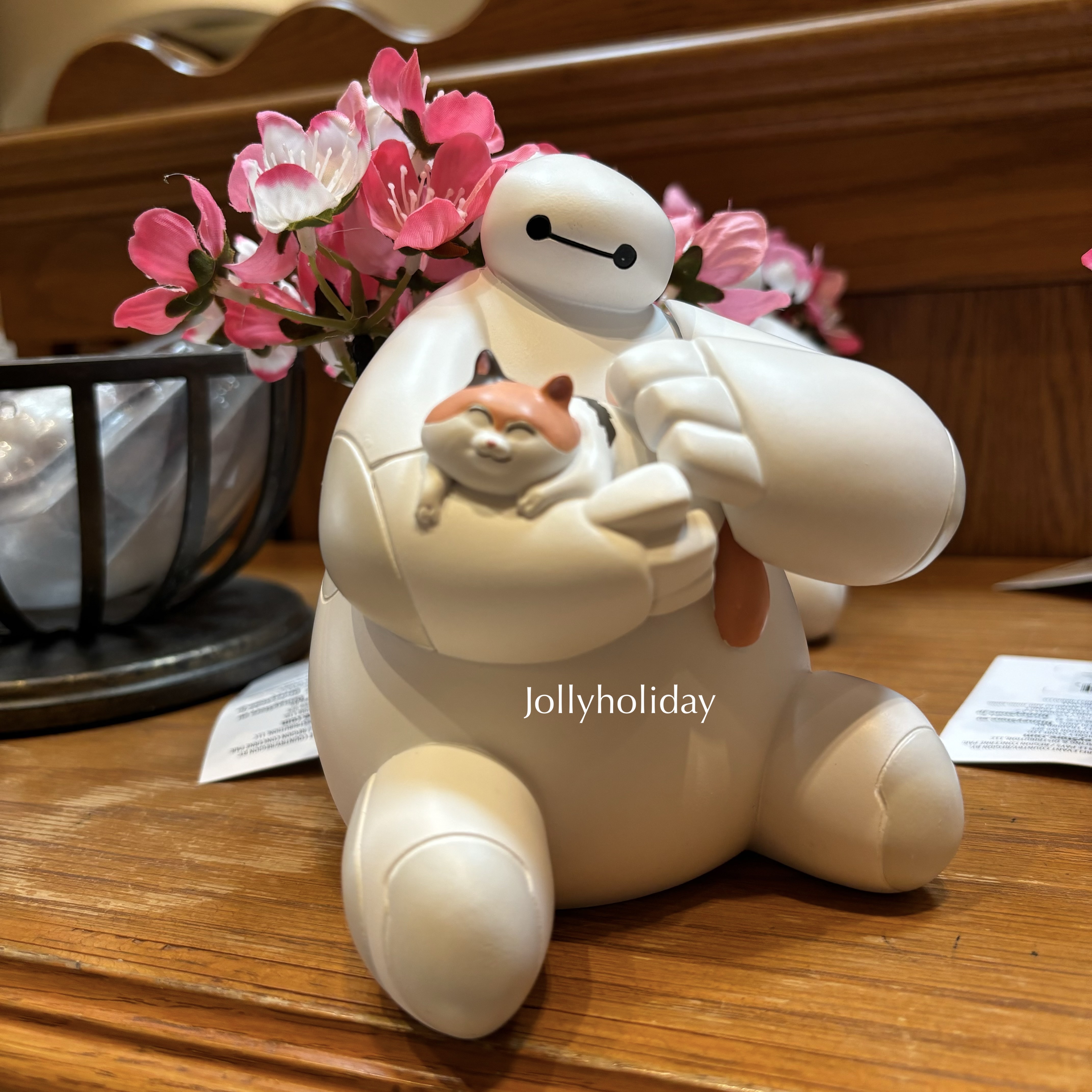 ☆US Disney Parks☆ベイマックス＆モチ フェイクグリーン 造花