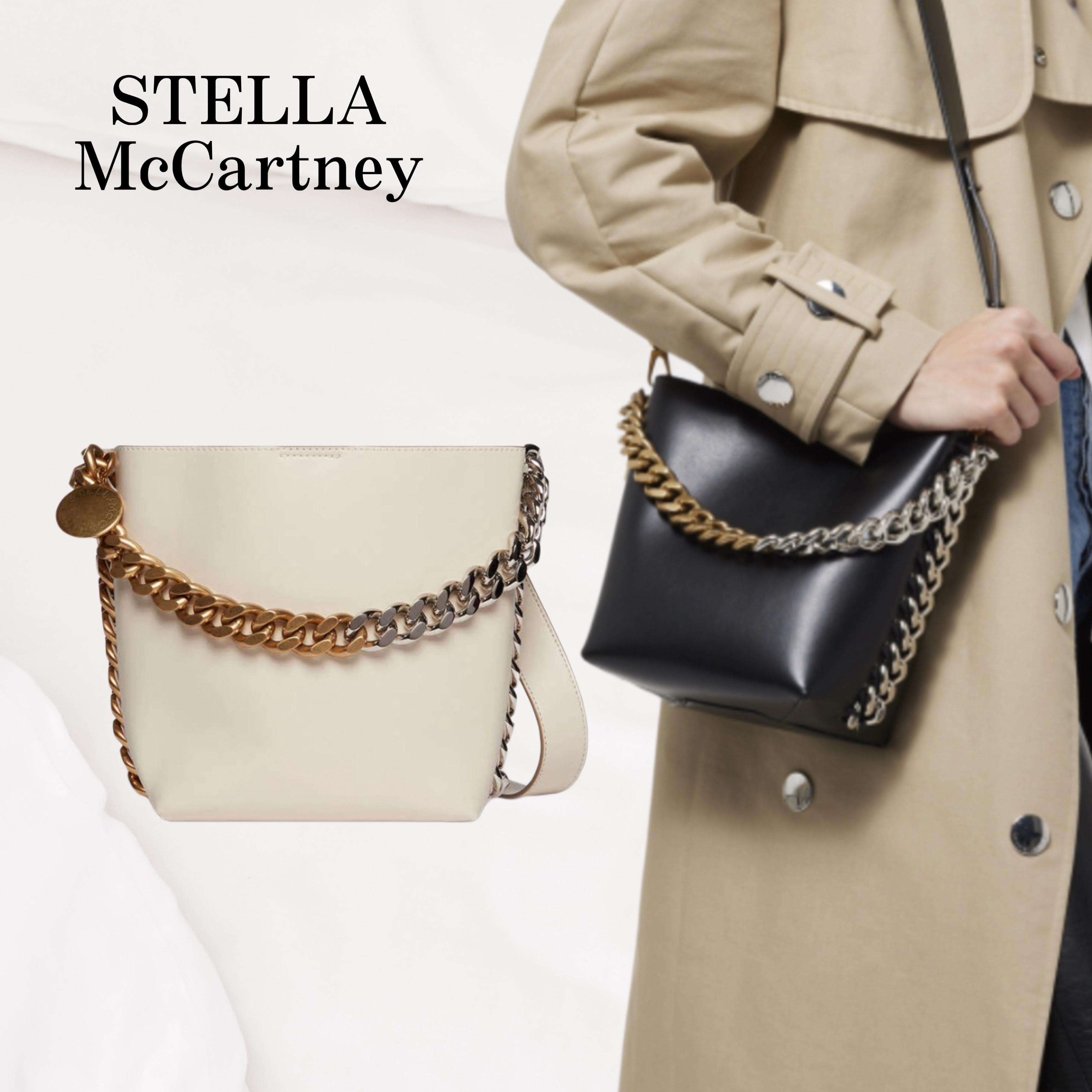 大人気★STELLA McCARTNEY★フレイム バケットバッグ