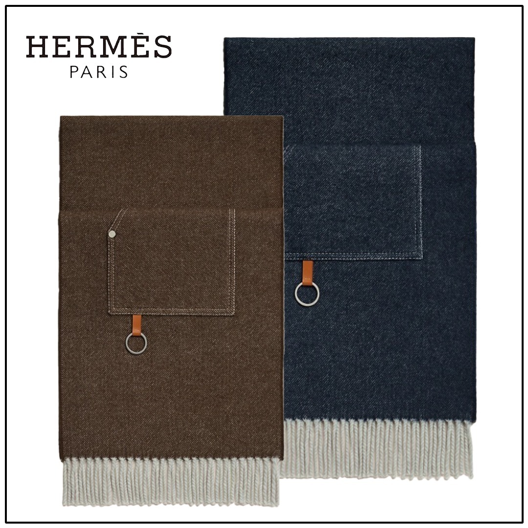 マフラー 【HERMES】《カーゴ》2色