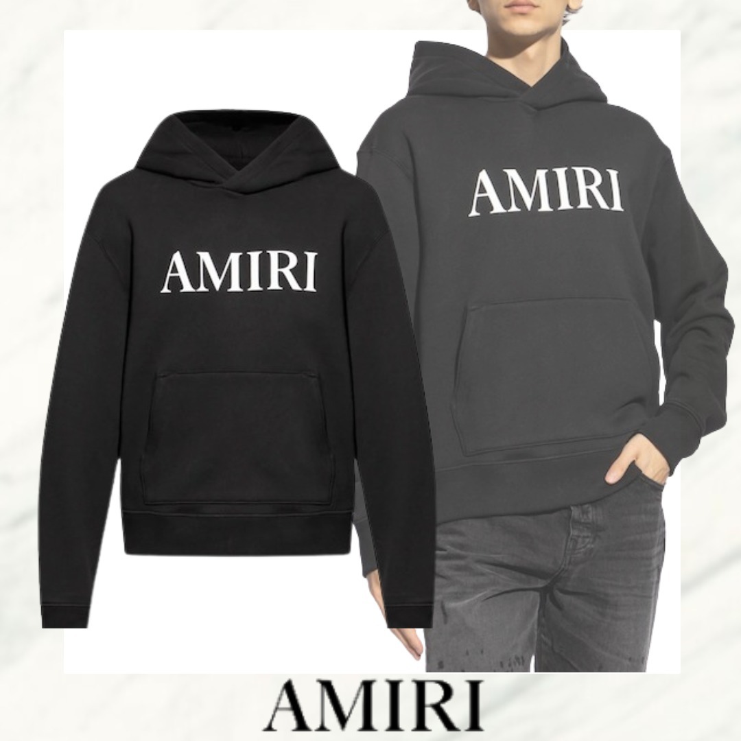 【AMIRI】ロゴ プリント フーディ