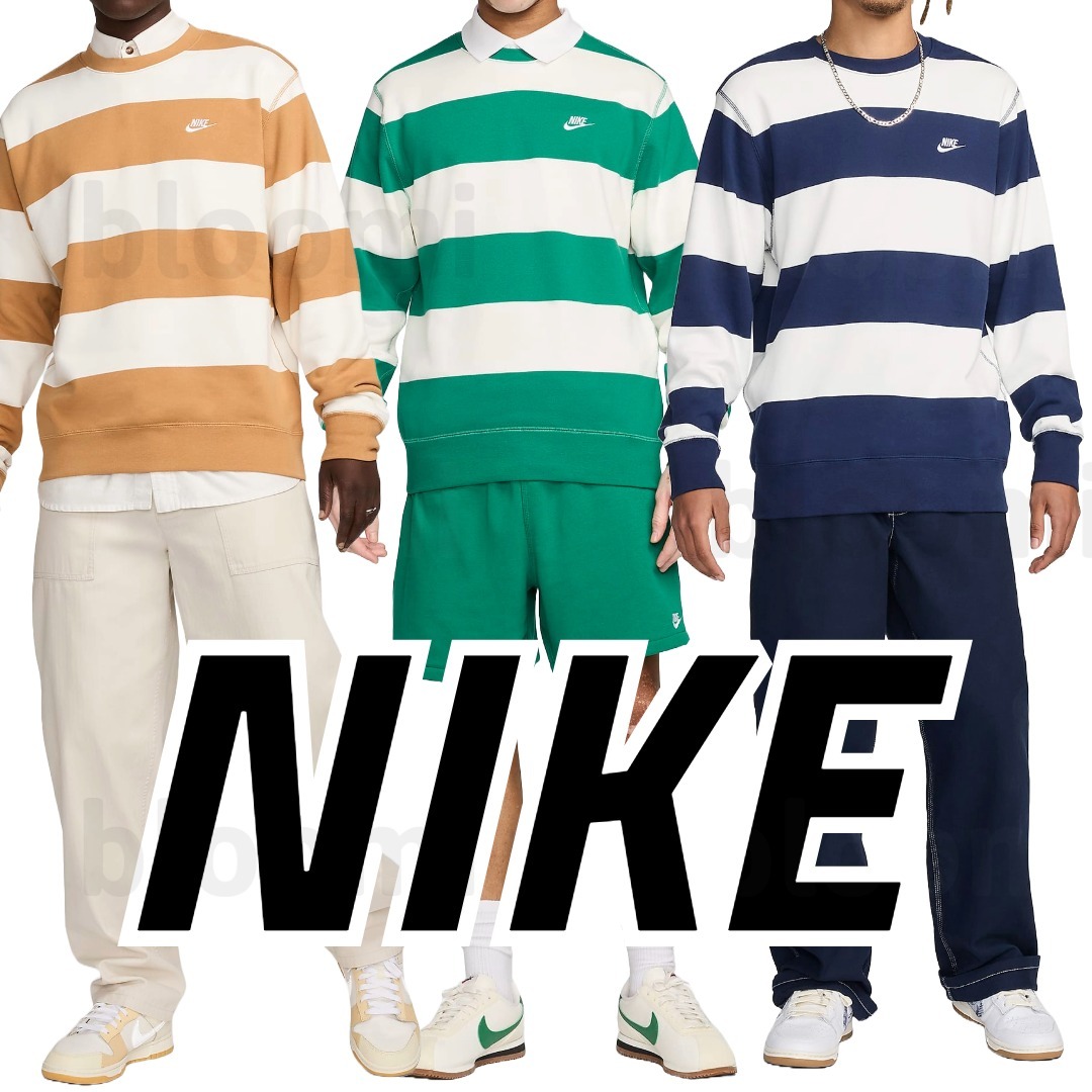 【Nike】 Club フリースボーダートレーナー