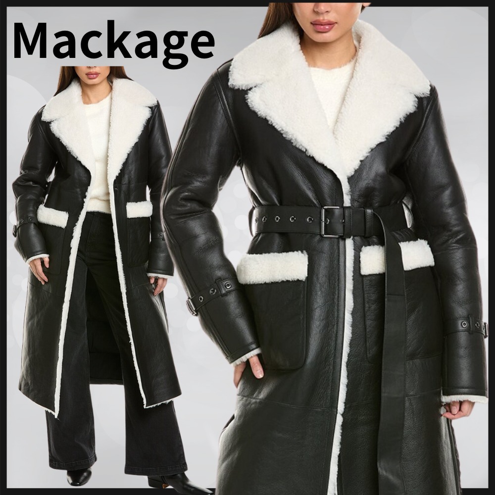 【関税込み】Mackage 万能♪上質★Sabreen レザーコート