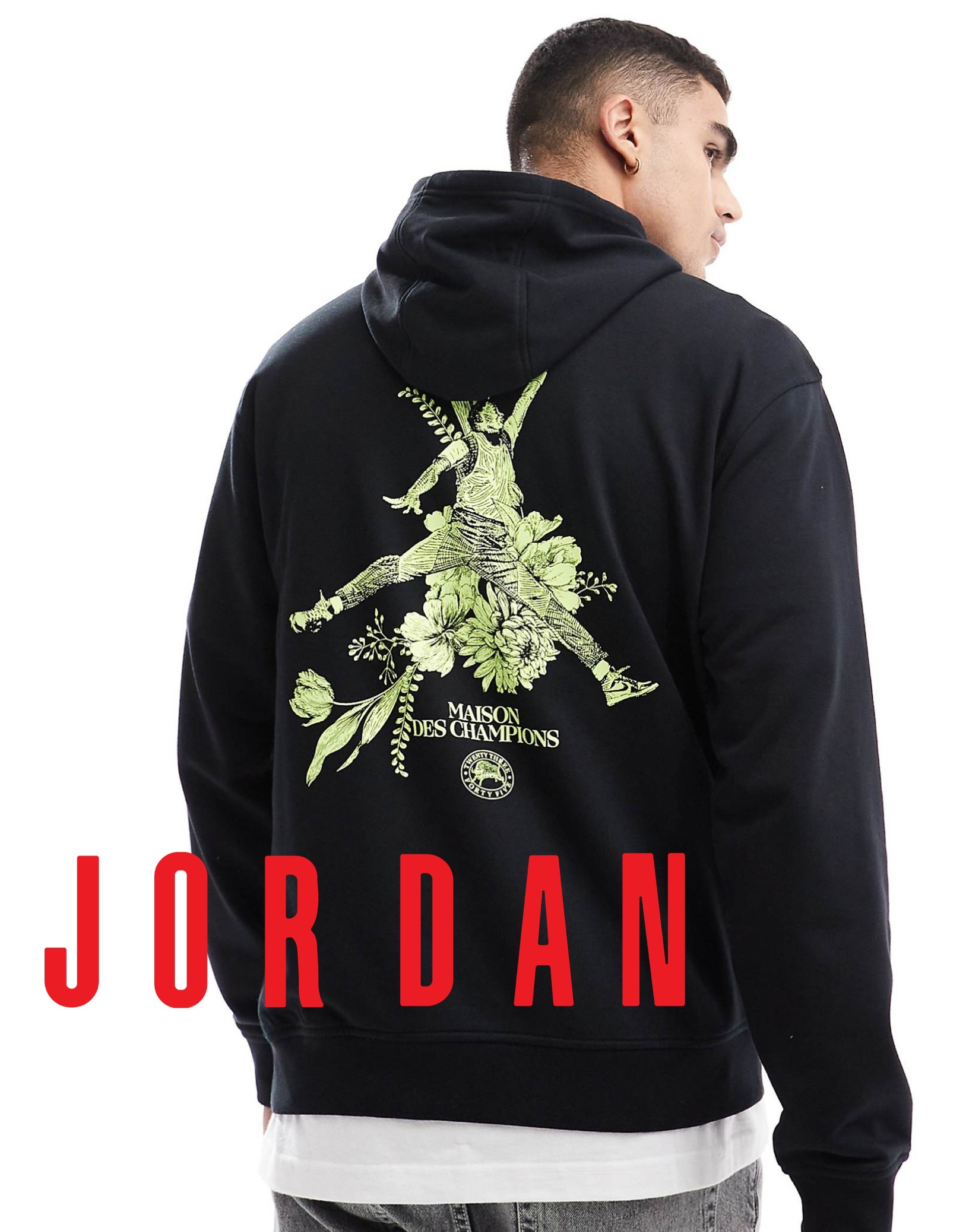 ★英国発/送関込*JORDAN*新作*CHAMPIONS スウェットフーディ/BL