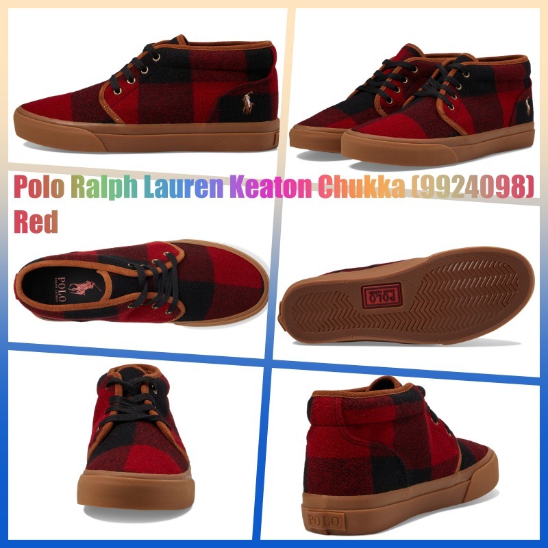 ★ラルフ ローレン★Keaton Chukka★Red
