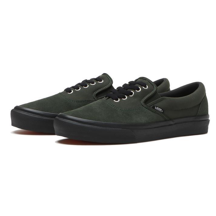 【VANS】 ヴァンズ SLIP ON ERAP GREEN/BLACK 国内発送