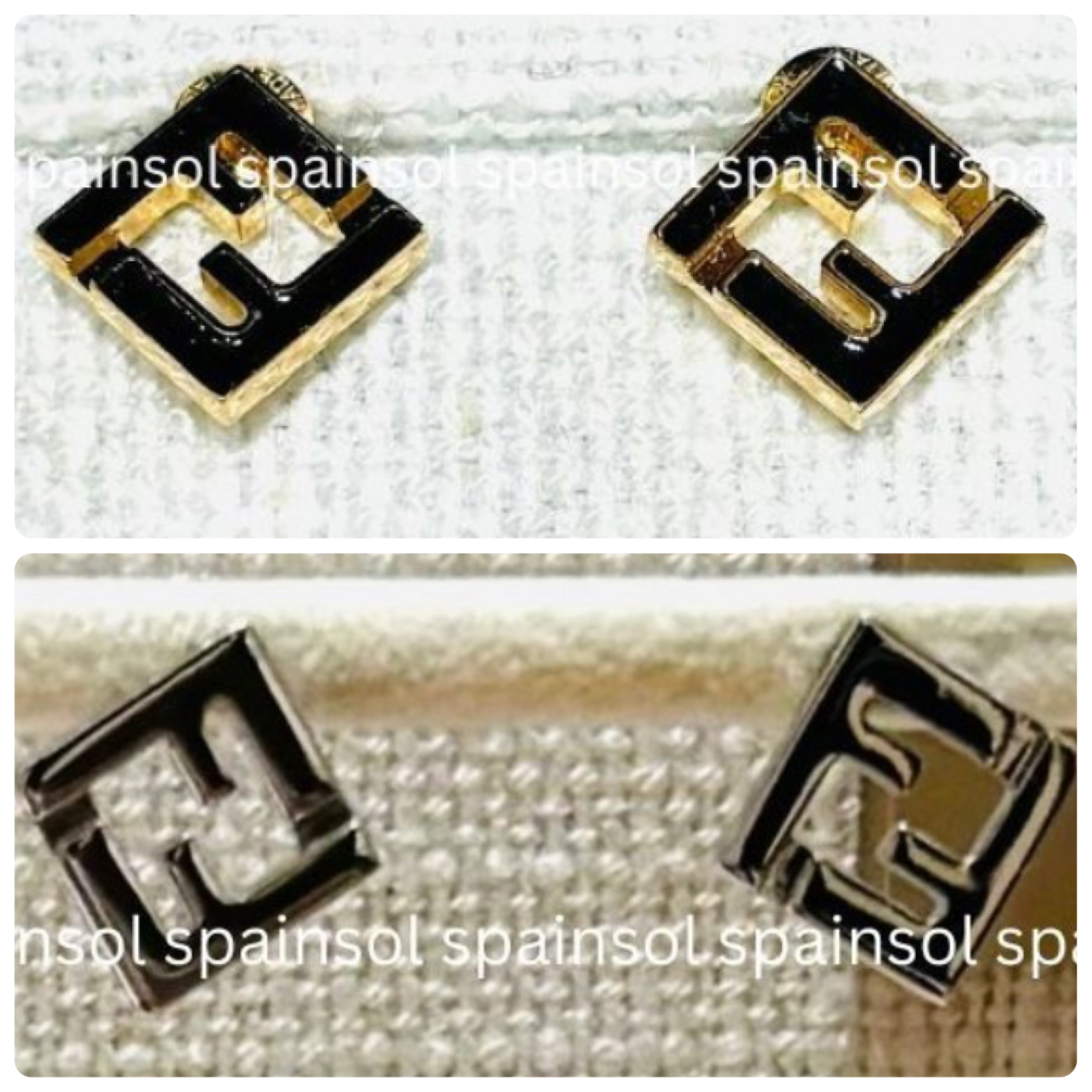 ２色展開★FENDI★フォーエバー フェンディ ピアス
