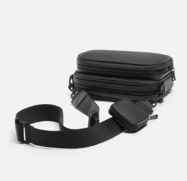 スペイン発送 ZARA テクスチャードクロスボディバッグ 財布付き スペイン発送 ZARA テクスチャードクロスボディバッグ 財布付き