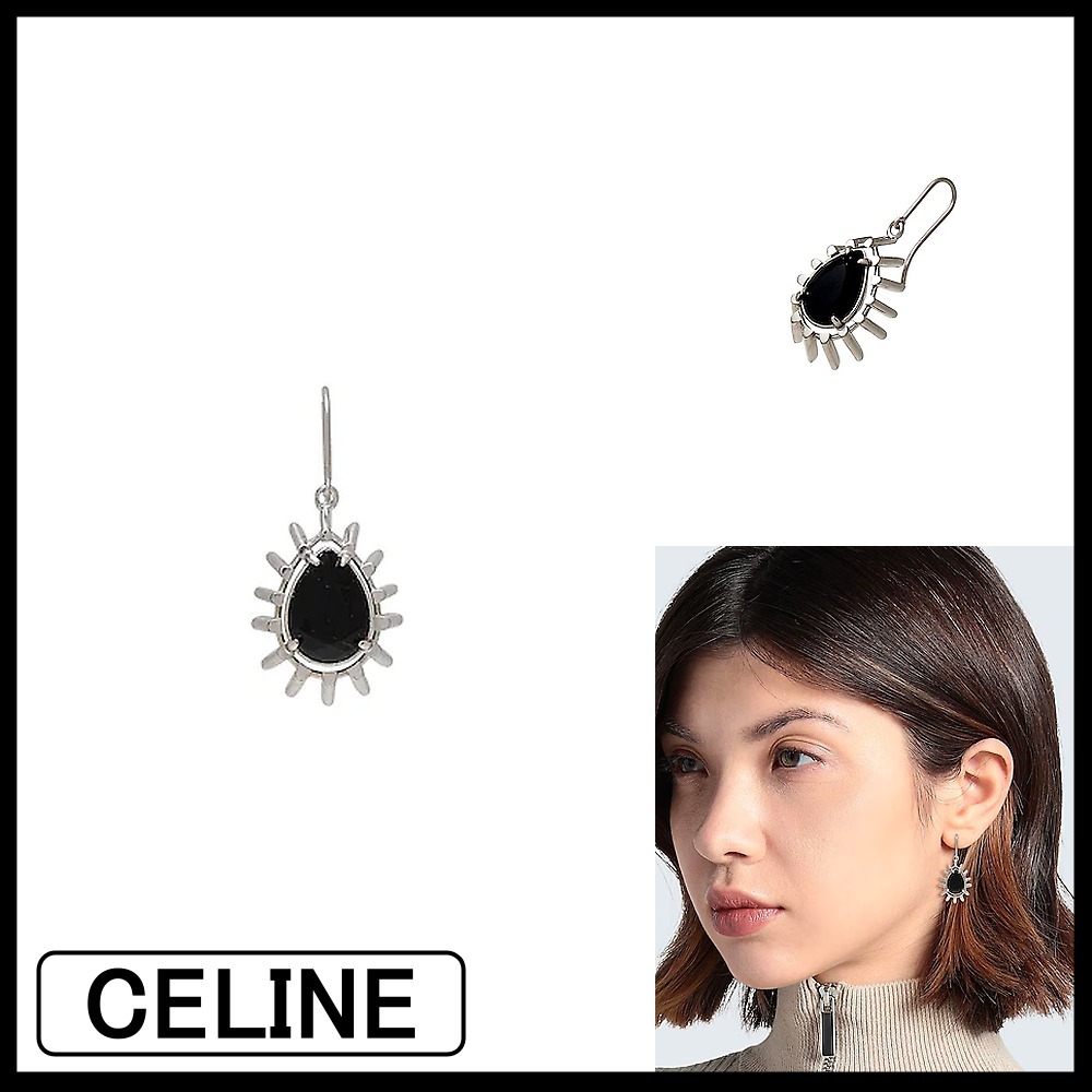 【CELINE】イヤーカフ＆シングルピアス シルバー