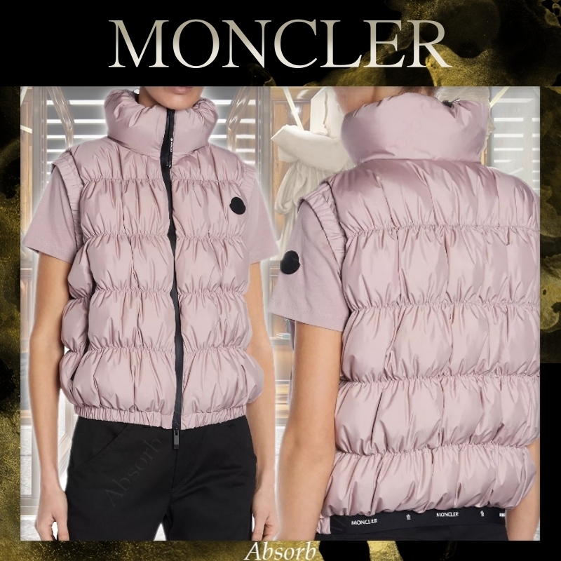 【24AW NEW】MONCLER_women / Apriate ルーシュダウンベスト
