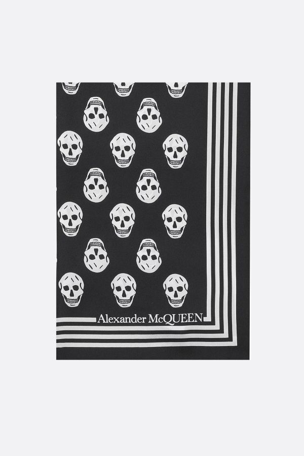 ALEXANDER MCQUEEN SKULL スカーフ/マフラー