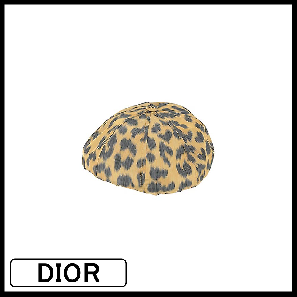 【DIOR】帽子 ミリタリーグリーン, マスタード