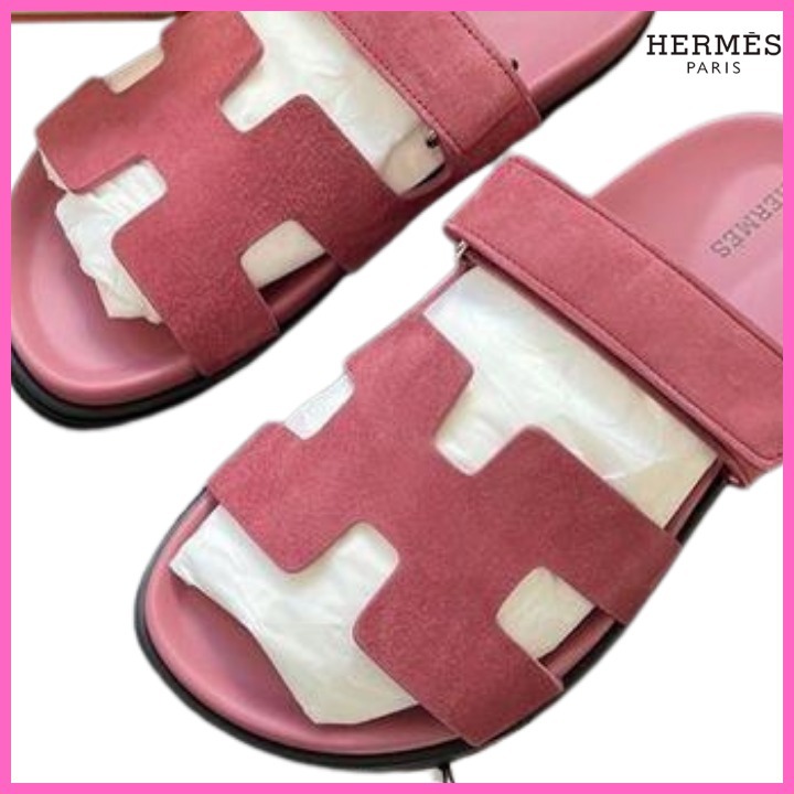 《色鮮やかな逸品★》HERMES サンダル シプレ Chypreピンク