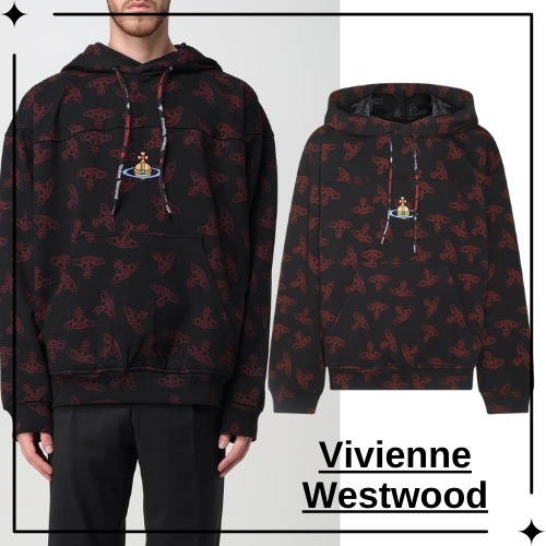 【Vivienne Westwood】総柄ロゴ フレッシュ パーカー