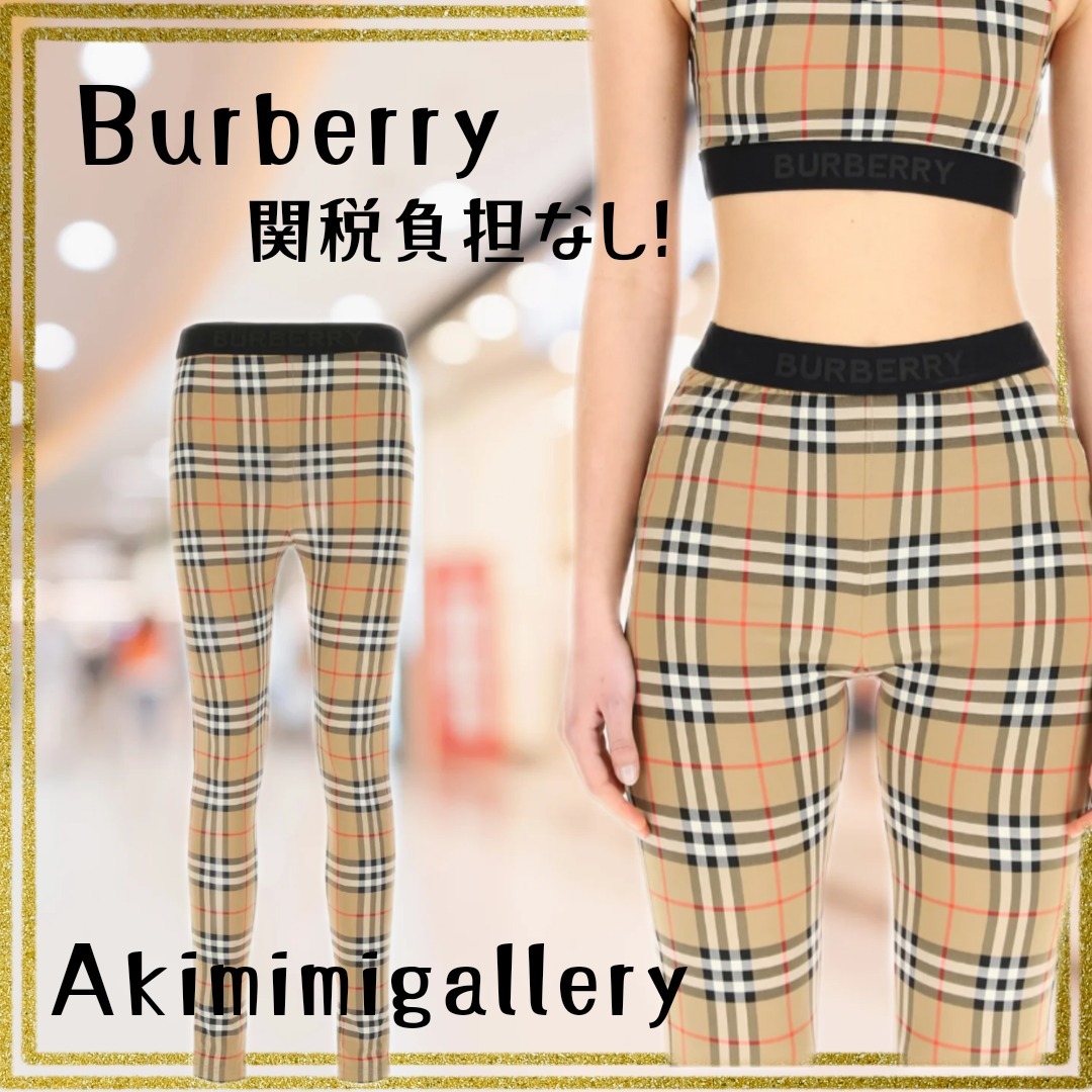 関税込＊国内発送 Burberry（バーバリー） ストレッチレギンス