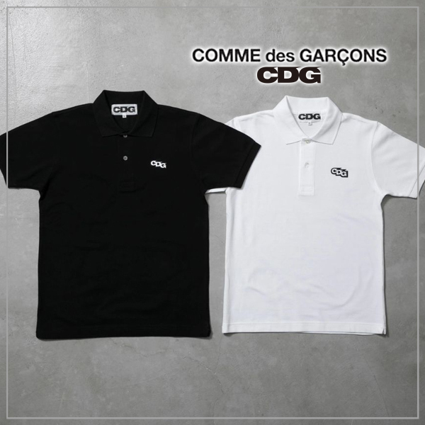【COMME des GARCONS】CDG PATCH POLO-SHIRT