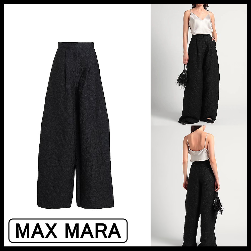 【MAX MARA】パンツ ブラック