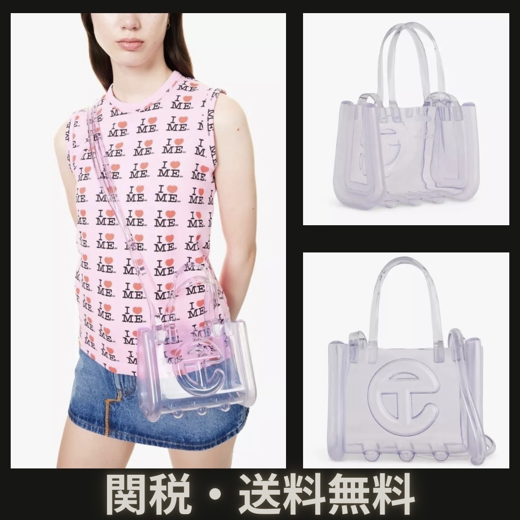 【関税/送料無料】Melissa x TELFAR Jelly Shopper tote bag